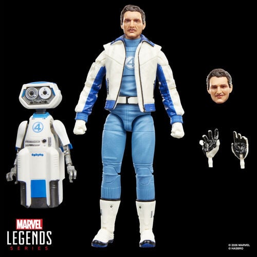 Marvel Legends Series Avengers Doomsday Mister Fantastic and Marvels H.E.R.B.I.E. figure 15cm