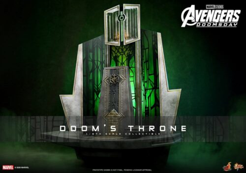 Avengers: Doomsday Movie Masterpiece Action Figure Accessory 1/6 Doom's Throne 33 cm