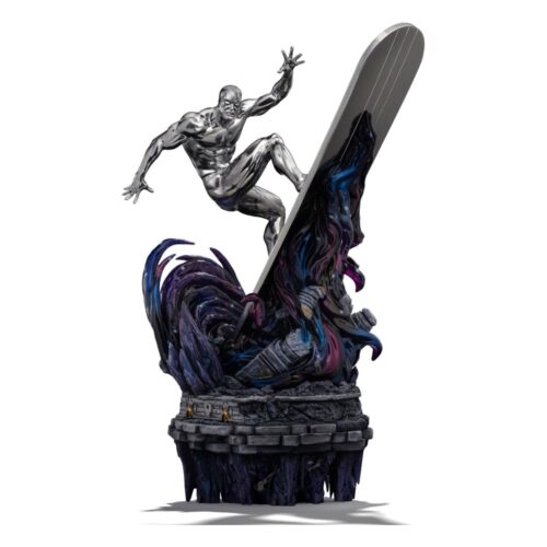 Marvel Comics Infinity Gauntlet Diorama Art Scale Statue 1/10 Silver Surfer Deluxe 36 cm