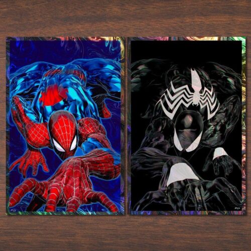 Marvel Set of 2 Art Prints Spider-Man '94 Deluxe Set 61 x 41 cm - unframed